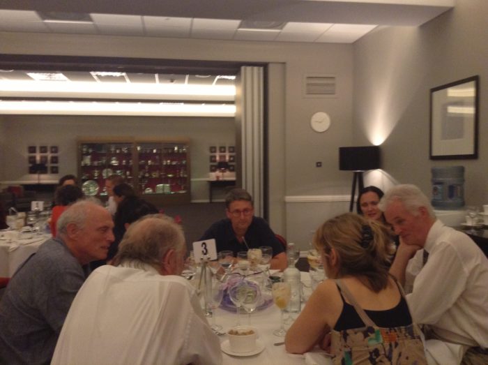 The conference dinner